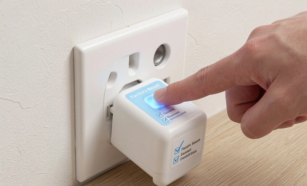 10-minute move-out checklist for renters showing how to remove smart home devices without losing security deposit - unscrew bulbs, peel adhesive mounts, reinstall original hardware, factory reset devices, and take final photos